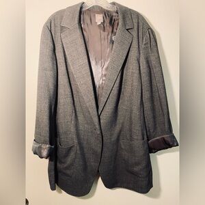 Pre-Loved J. Jill Sleek Grey Blazer Size 3x